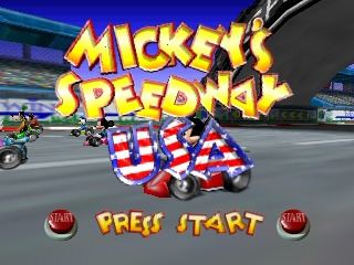 Mickey's Speedway USA Mickey39s Speedway USA Europe EnFrDeEsIt ROM lt N64 ROMs