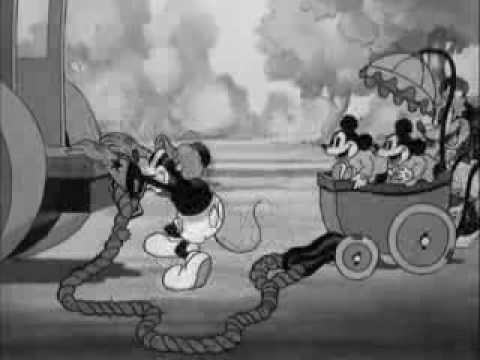 Mickey's Steam Roller Mickey Mouse Mickeys Steamroller 1934 YouTube