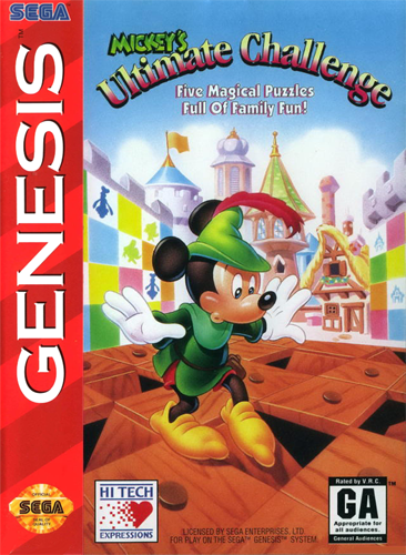 Mickey's Ultimate Challenge Play Mickey39s Ultimate Challenge Sega Genesis online Play retro