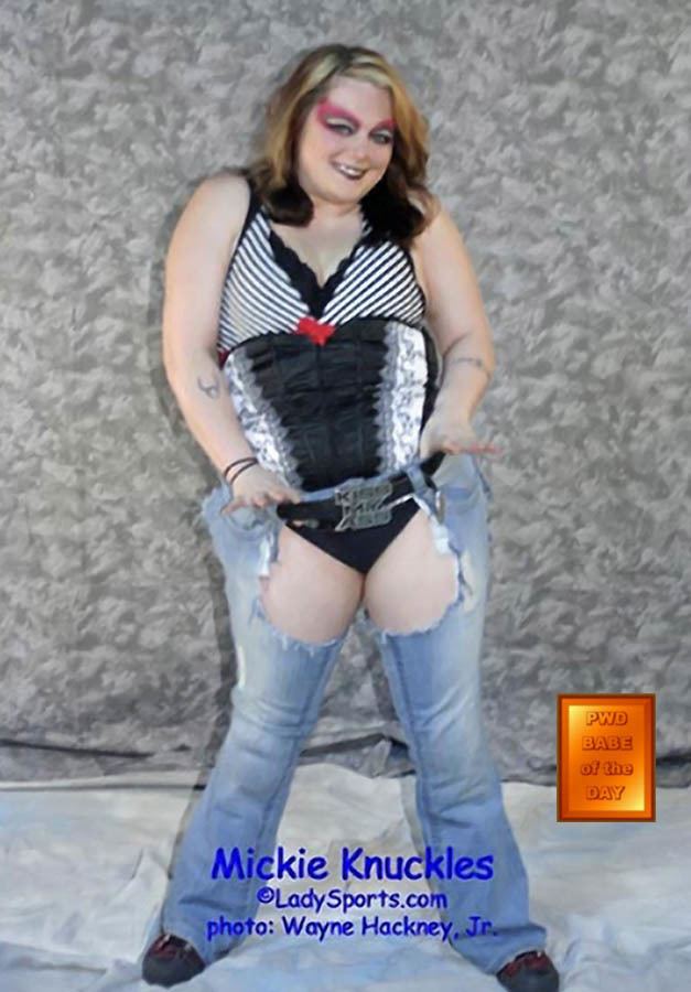 Mickie Knuckles Pro Wrestling Digest Blog Archive Today39s Babe of the