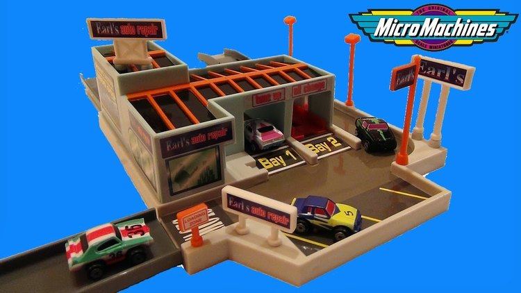 Micro Machines Micro Machines Earl39s Auto Repair Hiways amp Byways Playset Review