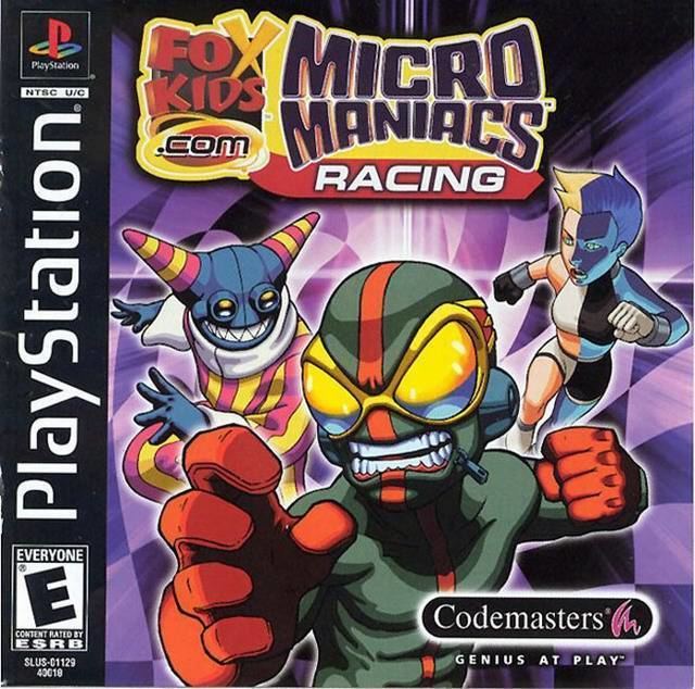 Micro Maniacs FoxKidscom Micro Maniacs Racing Box Shot for PlayStation GameFAQs