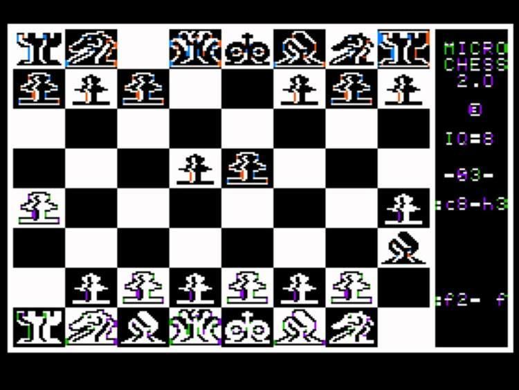 Microchess Microchess for the Apple II YouTube