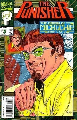 Microchip (comics) The religion of Microchip Linus Lieberman Punisher39s aid