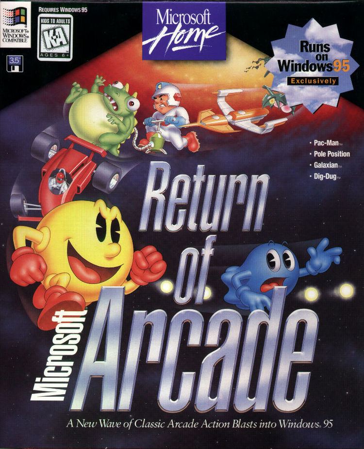 Microsoft Arcade Microsoft Return of Arcade for Windows 1996 MobyGames