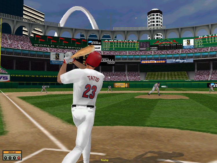 Microsoft Baseball 2001 GameOver Microsoft Baseball 2001 c Microsoft