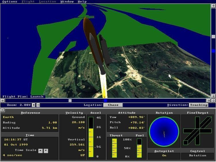Microsoft Space Simulator Microsoft Space Simulator Screenshots for DOS MobyGames