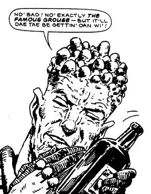 Middenface McNulty 1000 images about 2000AD on Pinterest Dog show Star lord and