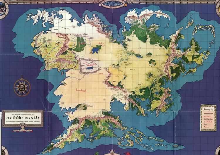 Middle-earth tolkien legendarium What is in the east of Middleearth and why