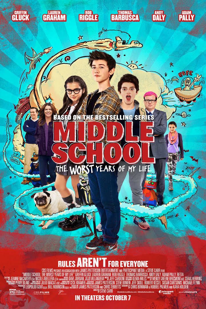 Middle School: The Worst Years of My Life (film) t1gstaticcomimagesqtbnANd9GcQtwwWMr4QEaowmeu