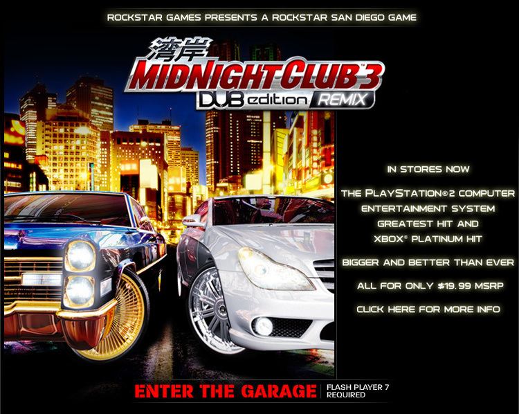 midnight club 3: dub edition vs remix