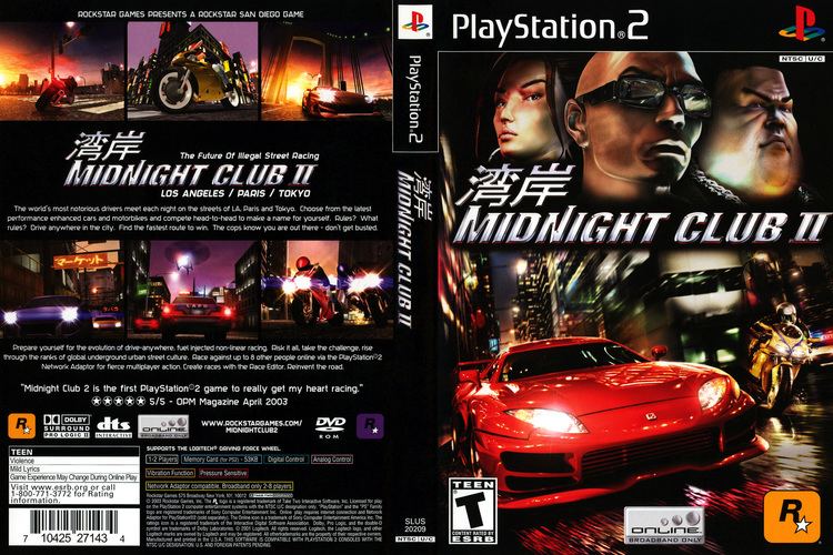Midnight Club II wwwtheisozonecomimagescoverps2446jpg