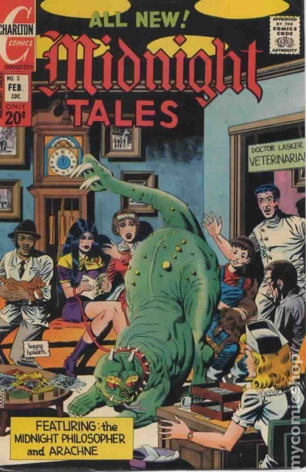 Midnight Tales Midnight Tales 1972 Charlton comic books