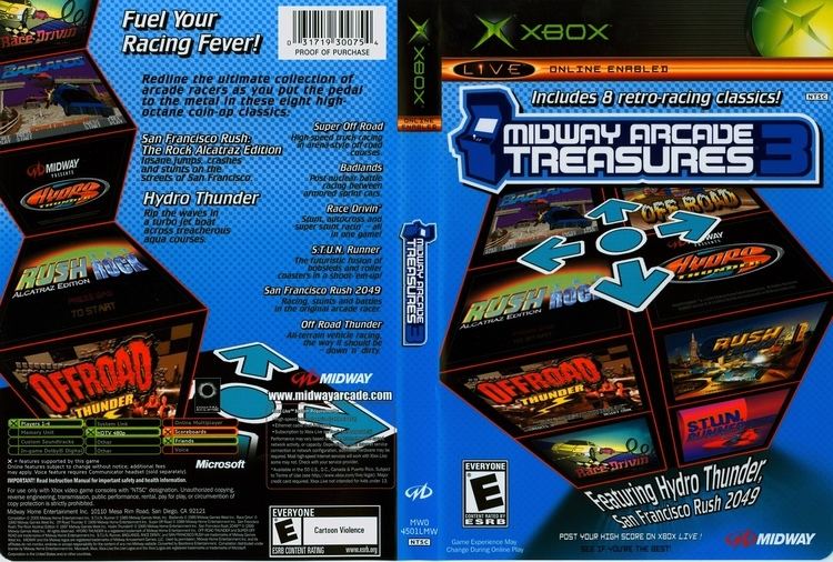 Midway Arcade Treasures 3 theisozonecomimagescoverxbox630jpg