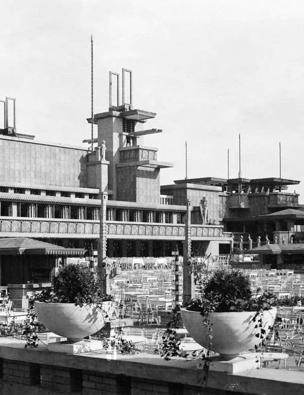 Midway Gardens 1000 images about Midway Gardens by frank lloyd wright on Pinterest