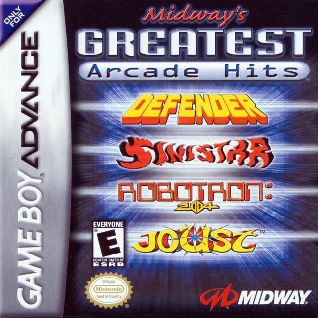 Midway's Greatest Arcade Hits Midway39s Greatest Arcade Hits Box Shot for Game Boy Advance GameFAQs