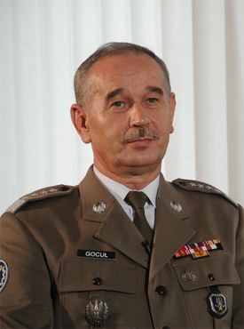 Mieczysław Gocuł NATO Biography General Mieczysaw Gocu Chiefs of Defence of Poland
