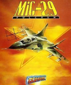 MiG-29 Fulcrum (1990 video game) httpsuploadwikimediaorgwikipediaenthumb0