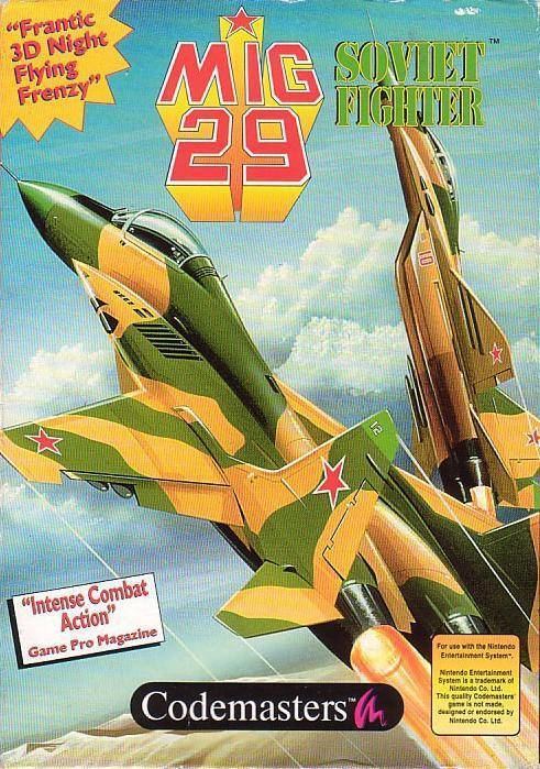 MiG-29: Soviet Fighter MiG 29 Soviet Fighter Box Shot for NES GameFAQs