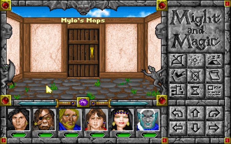 Might and Magic V: Darkside of Xeen Might and Magic World of Xeen 1 Let39s Start The Game Blogging