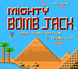 Mighty Bomb Jack Play Mighty Bomb Jack Nintendo NES online Play retro games online