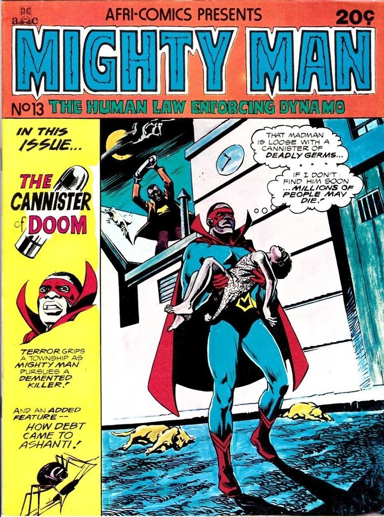 Mighty Man (Image Comics) South African Comic Books AfriComics Mighty Man 13