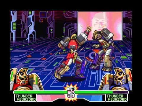 Mighty Morphin Power Rangers: The Fighting Edition SNES Longplay 303 Mighty Morphin Power Rangers The Fighting