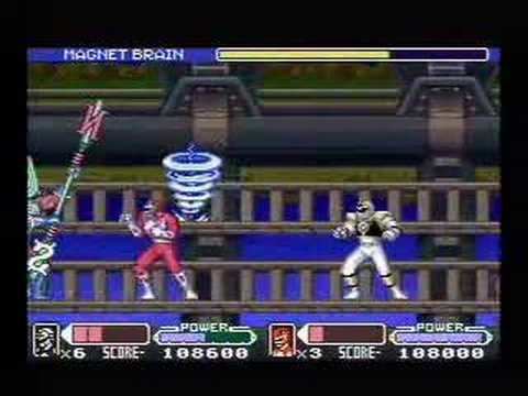 Mighty Morphin Power Rangers: The Movie (video game) Mighty Morphin Power Ranger The Movie Video Game The boss YouTube