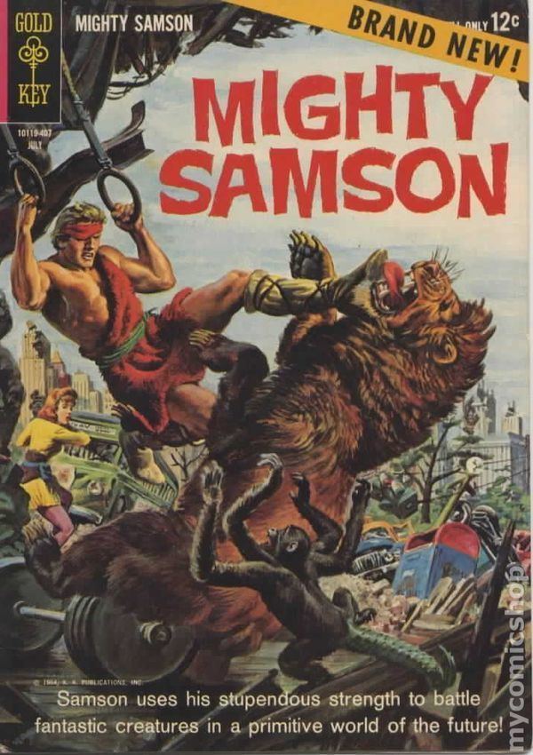 Mighty Samson Mighty Samson 1964 Gold Key comic books