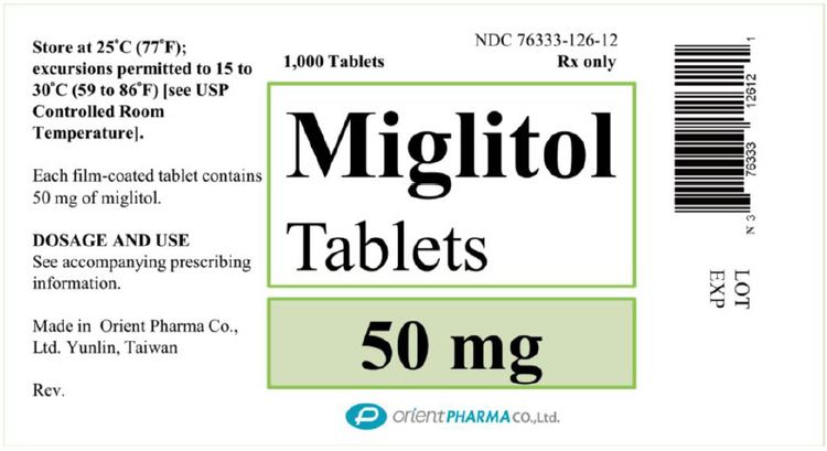 Miglitol Miglitol FDA prescribing information side effects and uses