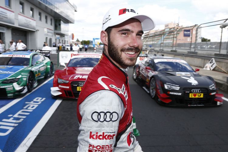 Miguel Molina Two Audi RS 5 DTM Cars on Second Row of the Grid Fourtitudecom