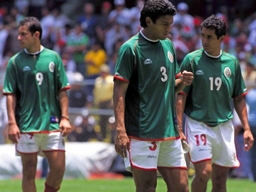 Miguel Zepeda The players of the Mexican soccer team Jose Abundis L