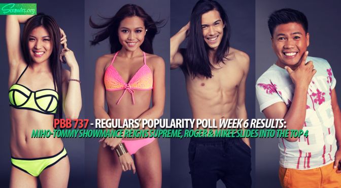 Miho Nishida PBB 737 Regulars39 Popularity Poll Week 6 Results Miho