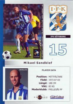 Mikael Sandklef Mikael Sandklef Gallery The Trading Card Database