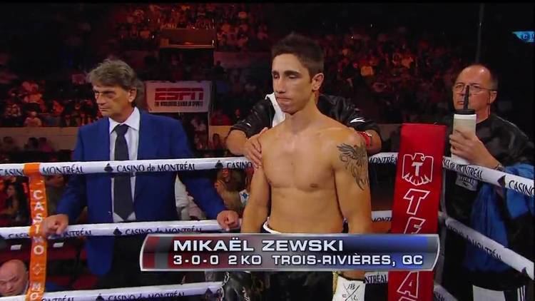 Mikaël Zewski Mikael Zewski TKO 1st round YouTube
