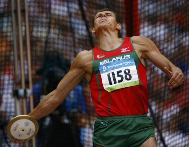 Mikalai Shubianok Mikalai Shubianok of Belarus competes during his discus throw at the