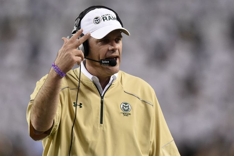 Mike Bobo Mike Bobo Colorado State Rams coach makes young athletes surrender