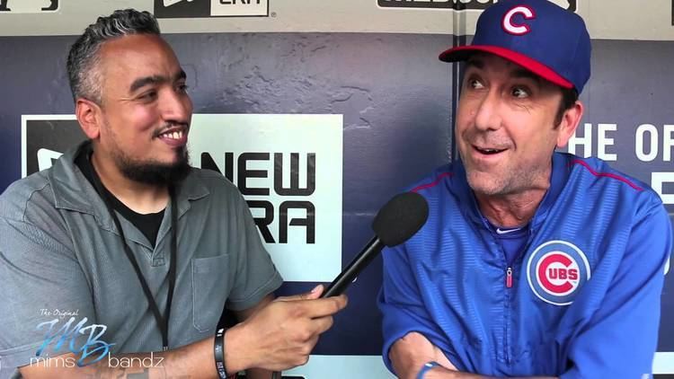 Mike Borzello Chicago Cubs coach Mike Borzello talks Mims Bandz YouTube