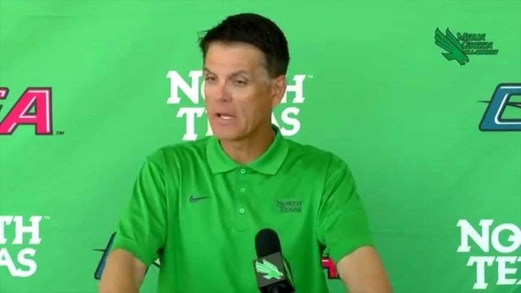 Mike Canales North Texas Football Interim Head Football Coach Mike Canales Press