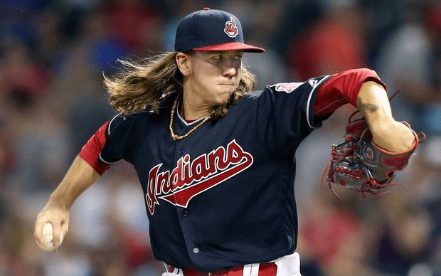 Mike Clevinger Does Cleveland Indians39 Danny Salazar have peace of mind Mike