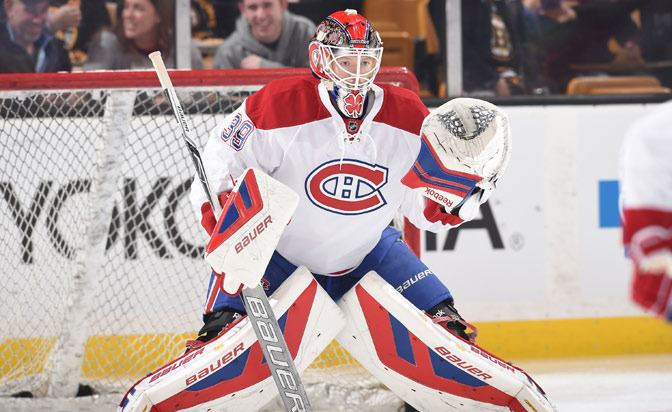 Mike Condon (ice hockey) Mike Condon Montreal Canadiens goalie gets boost from