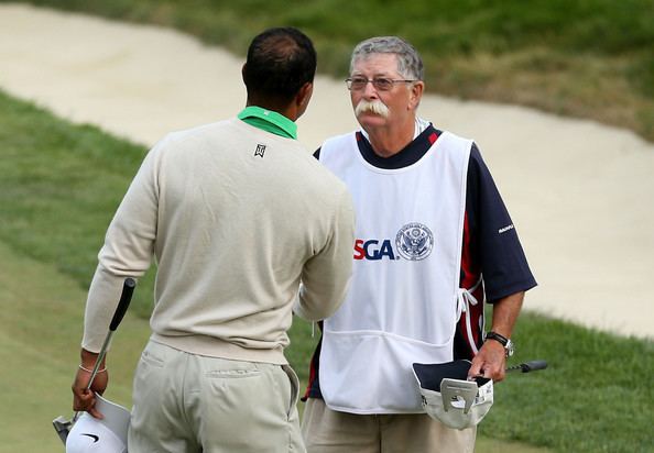 Mike Cowan Tiger Woods and Mike Cowan Photos US Open Round