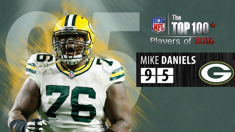 Mike Daniels (American football) 95 Mike Daniels DT Packers Top 100 NFL Players of 2016 YouTube