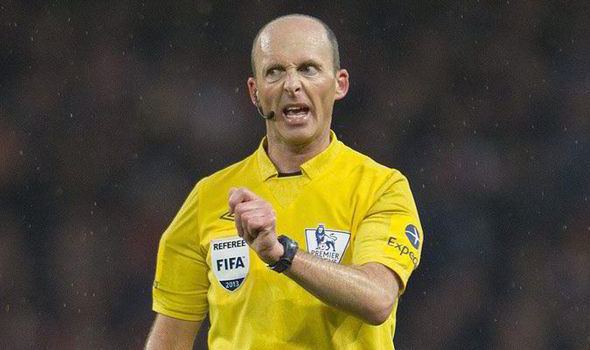 Mike Dean (referee) CardiffSwansea derby fear for referee Mike Dean Football Sport