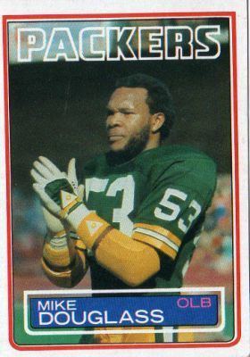 Mike Douglass (American football) GREEN BAY PACKERS Mike Douglass 78 TOPPS NFL 1983 American