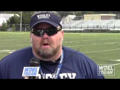 Mike Drass Wesley Head Coach Mike Drass August 14 2012 YouTube