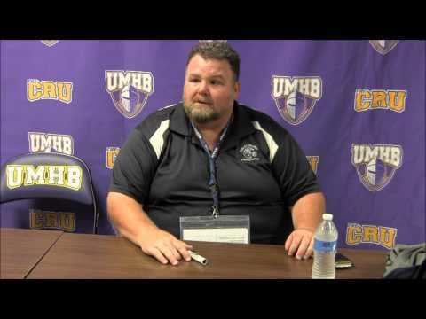 Mike Drass Wesley39s Mike Drass after loss at UMHB YouTube