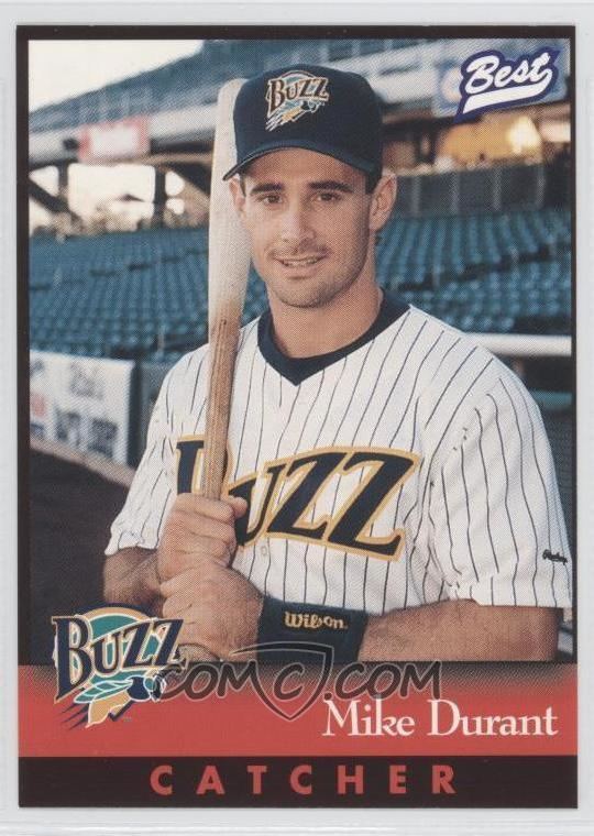 Mike Durant (baseball) 1997 Best Salt Lake Buzz Base 11 Mike Durant COMC Card