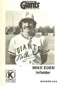 Mike Eden (baseball) wwwbaseballalmanaccomplayerspicsmikeedenau
