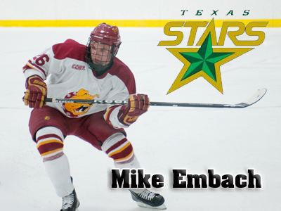 Mike Embach Texas Stars Sign Mike Embach To A Professional Tryout